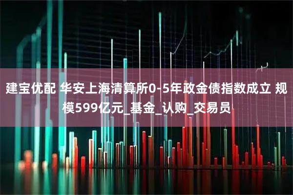 建宝优配 华安上海清算所0-5年政金债指数成立 规模599亿元_基金_认购_交易员